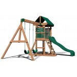 Complex de joaca Aurora Play Backyard Discovery - Swing Set- Centru multifuntional din lemn de cedru 